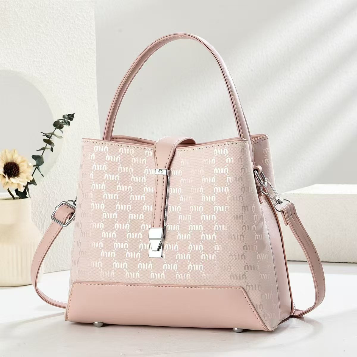 High Sense Niche Retro Large Capacity Female Printing Tote Bag
