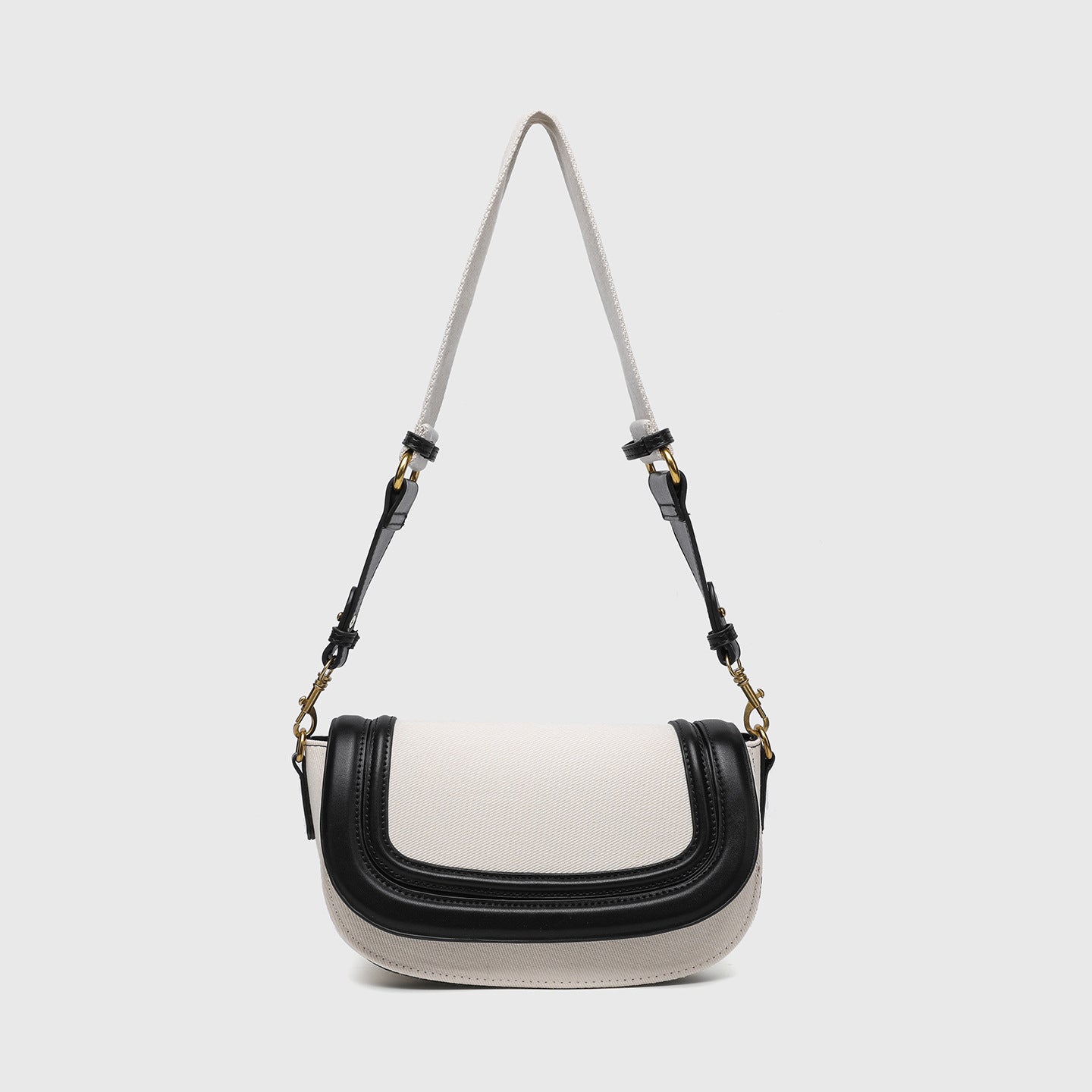 Women's Home Saddle Wide Strap Underarm Handbags