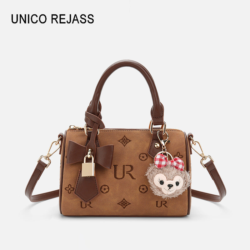 Live Broadcast Fashion Commuter Girlish Sense Cartoon Women's Handbag