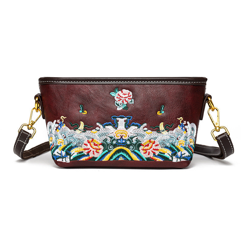 Chinese Style Retro National Embroidery High Quality Shoulder Bags