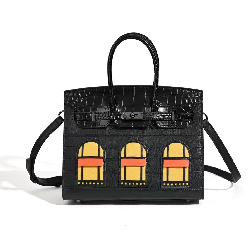 Women's High-grade House Fashion Trendy Genuine Leather Women's Handbag