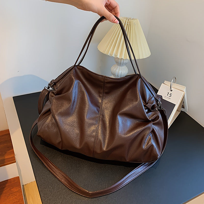 Women's Classic Daily Commuter Overseas Simple Stylish Women's Shoulder Bag