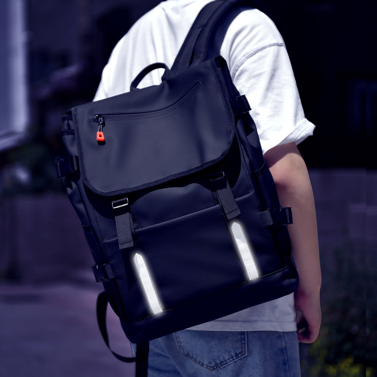 Men's Large Capacity Korean Style Trendy Computer Leisure Backpack