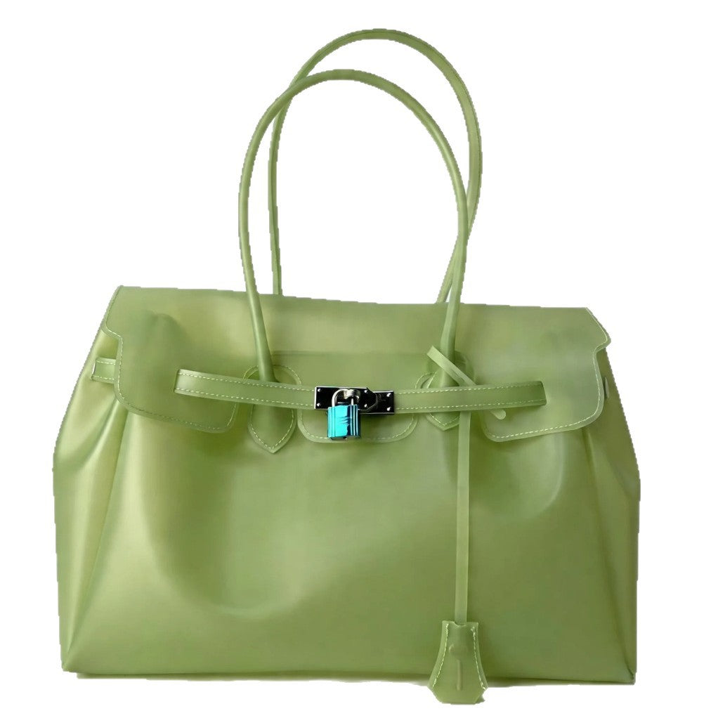 Gel Summer Commuter Fashion Transparent Large Capacity Bags