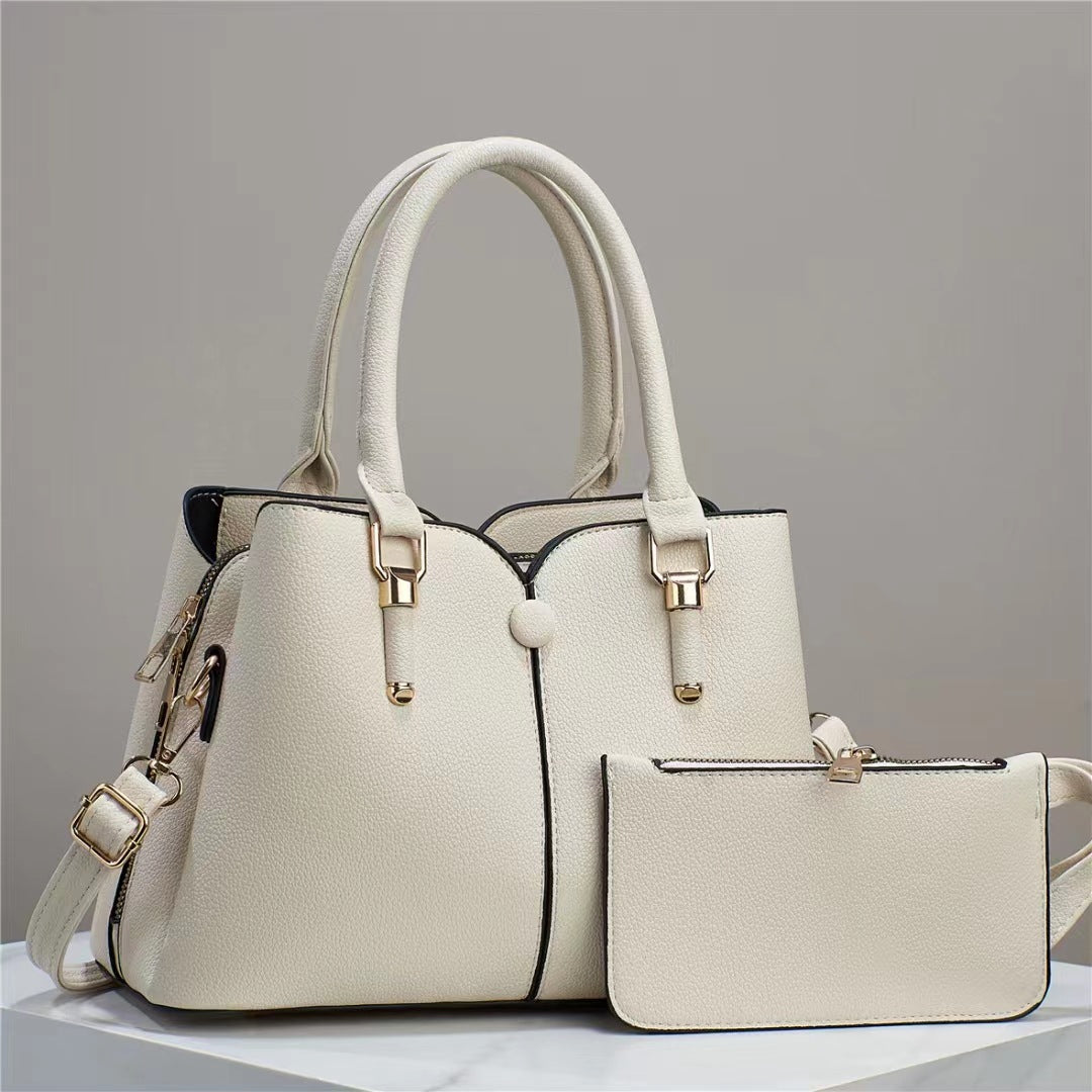 Women's Large Capacity Fashion Versatile Practical Simple Bucket Bag