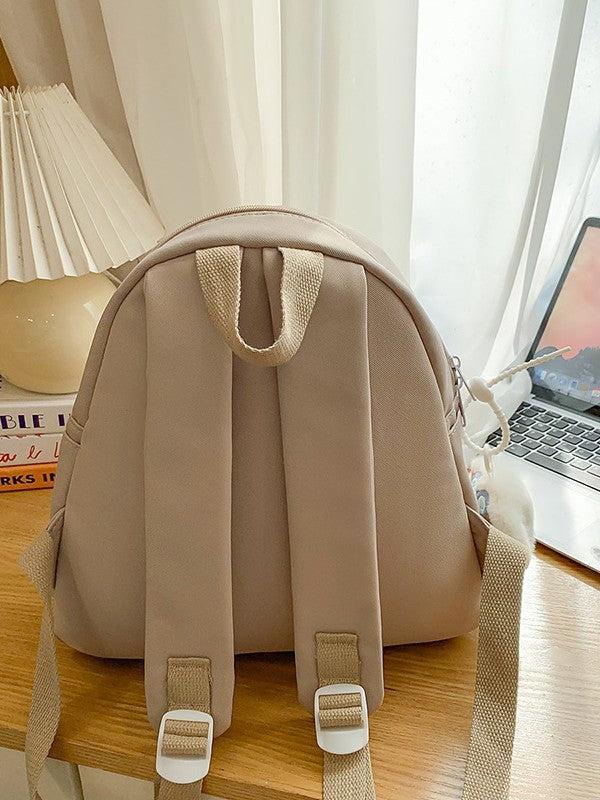 Women's Cute Cartoon Fashion Good-looking Design Sense Niche Leisure Backpack