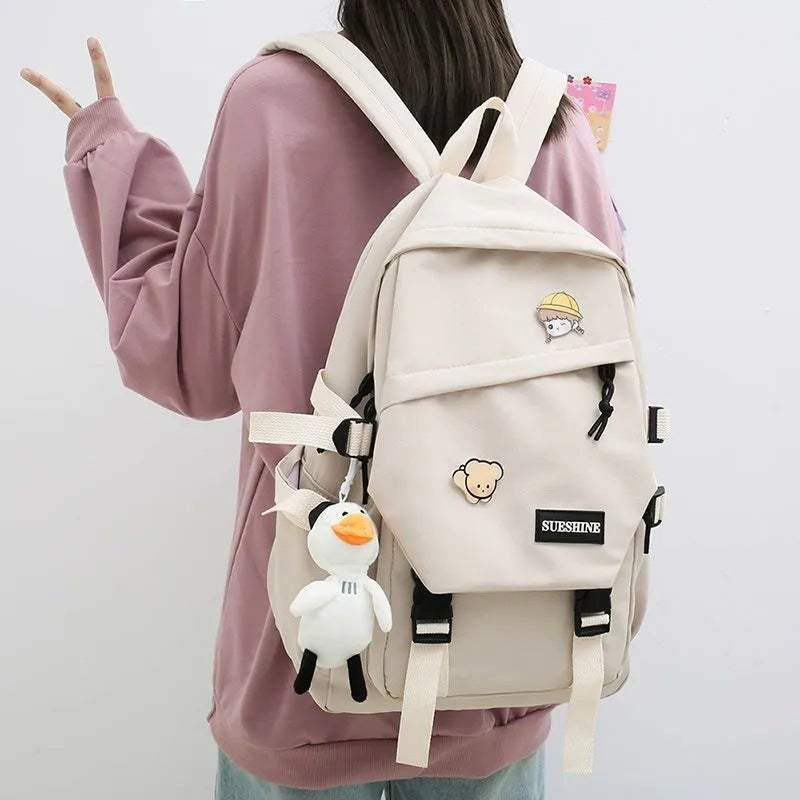 Mori Style Junior's High Quality Large Capacity Business Trip Leisure Backpack