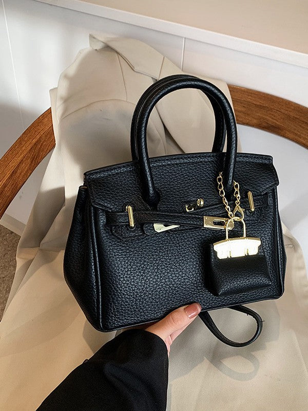 Women's Contrast Color Portable Design Large Capacity Women's Shoulder Bag