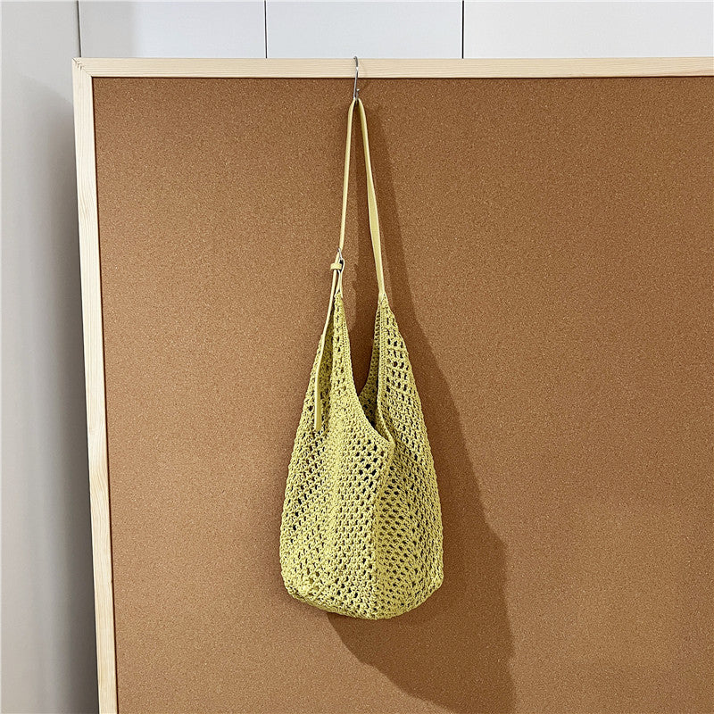 Summer Korean Style Niche Hand-woven Large Bags