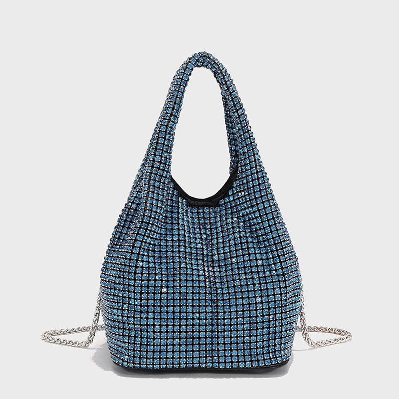 Women's Dinner Fashion Chain Diamond Full Portable Bags