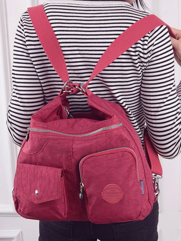 Women's Spring Korean Style Nylon Cloth Women's Backpack