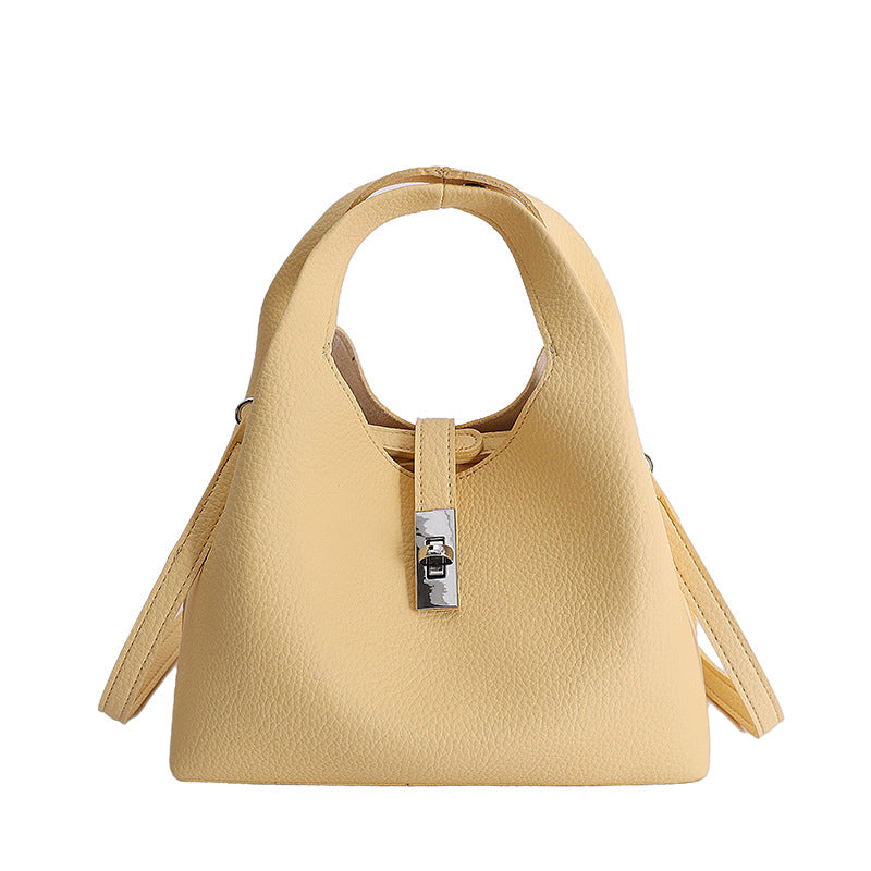 Women's Lychee Pattern For Retro Simple Fashion Bags