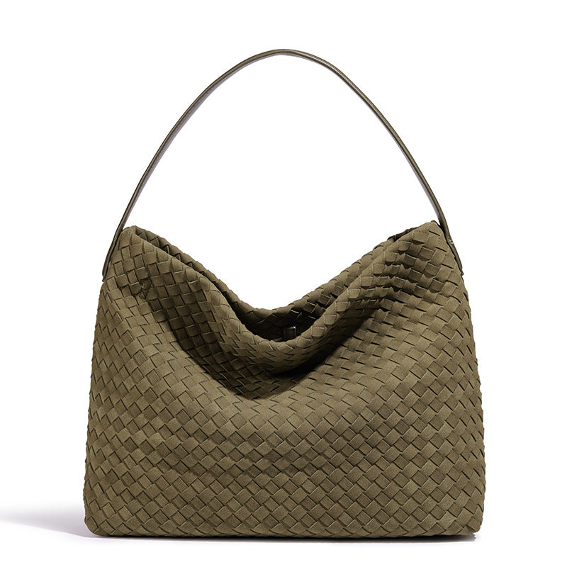Women's Large Capacity Hand-woven Light Luxury High-grade Bags