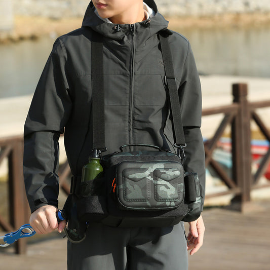 Men's Waterproof Lure Camouflage Large Capacity Fishing Backpacks