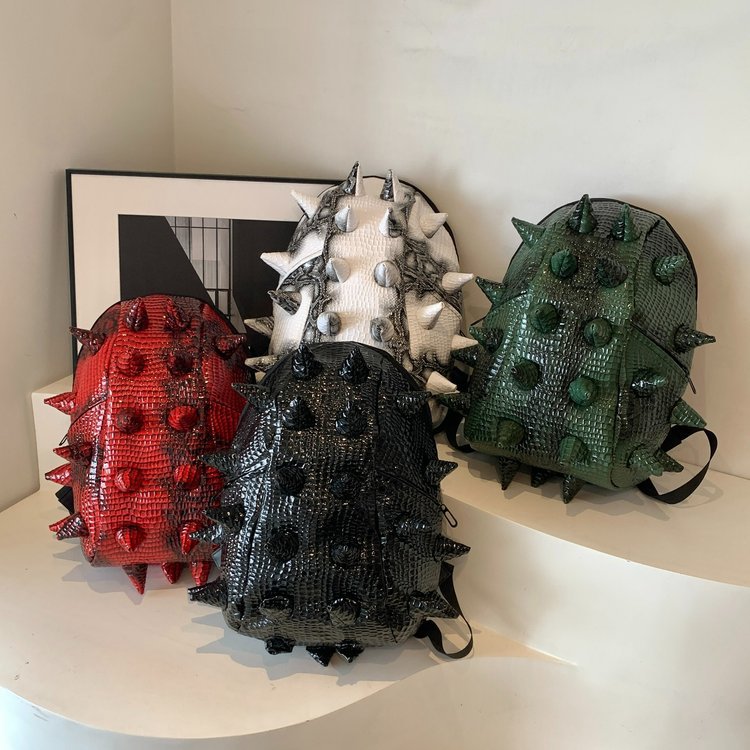 Women's & Men's Korean Chic Unique Funny Hedgehog Popular Leisure Backpack