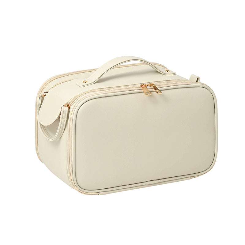 Women's Portable Large Capacity Wash Brush Storage Makeup Bag