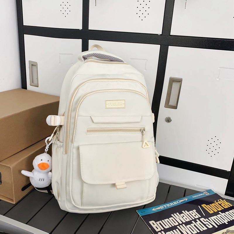 Junior High Large Capacity Female College Niche Simple Computer Women's Backpack