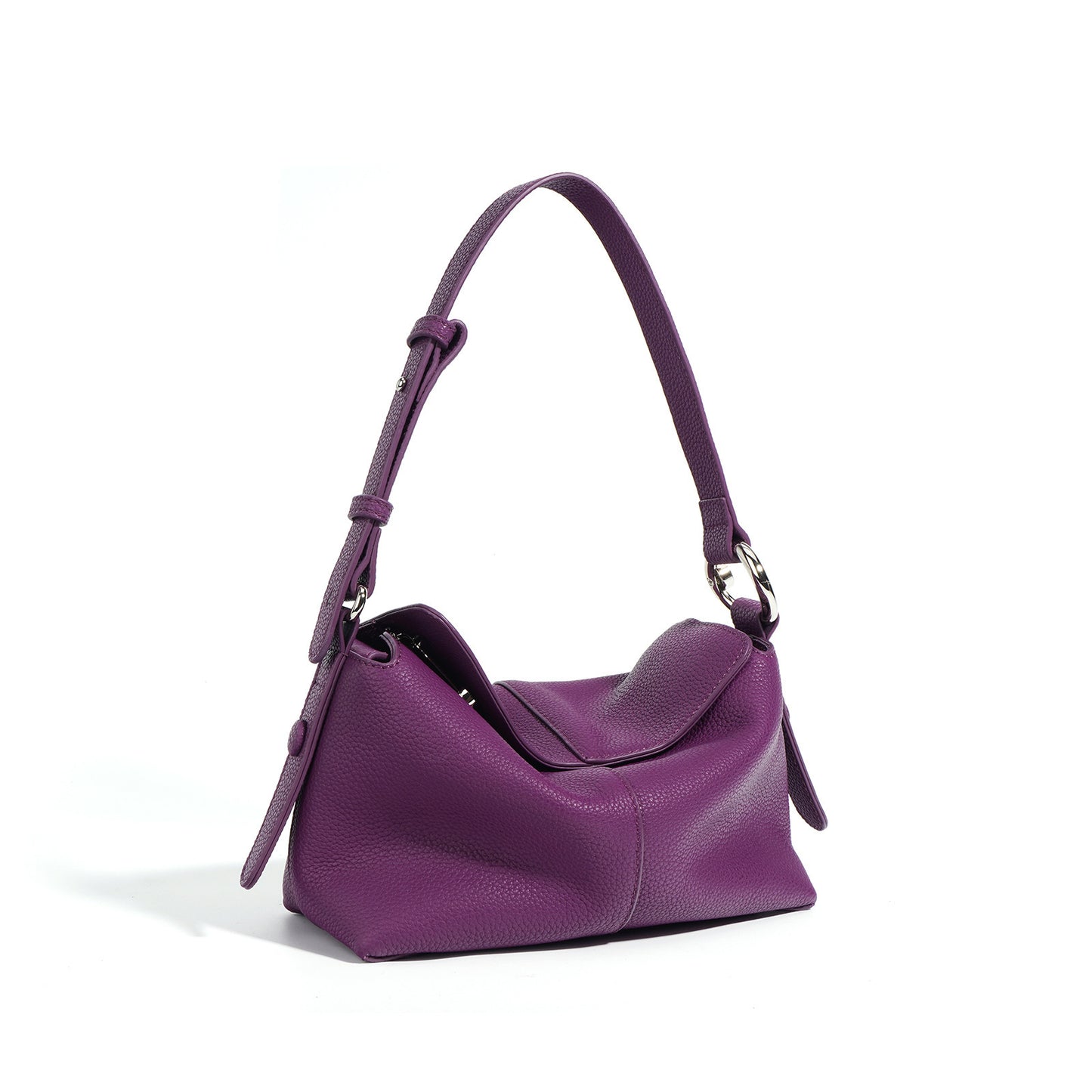Women's Genuine Leather Underarm Top Layer Cowhide Spring Bags