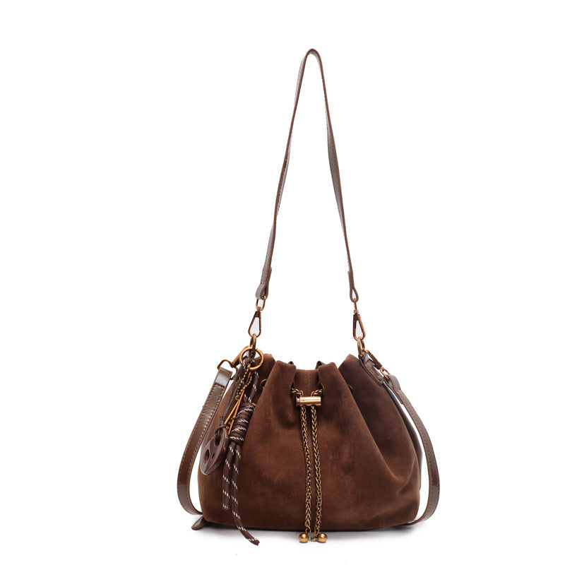 Casual Women's Retro Frosted Fashion Soft Bags