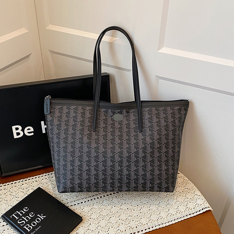 Popular Crocodile Fashion Large Capacity Portable Women's Shoulder Bag