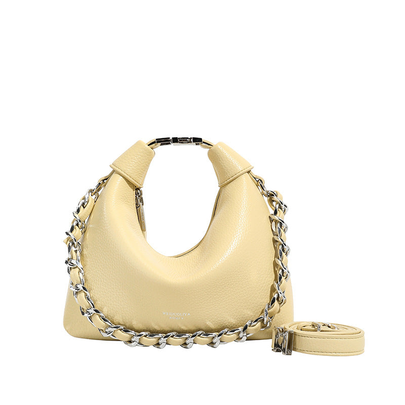 Women's Pattern Portable Lunch Western Style Fresh Sweet Women's Handbag