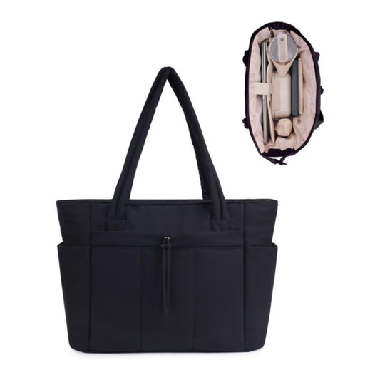 Classy Women's Quilted Large Capacity Computer Tote Bag