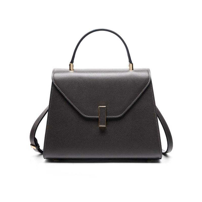 Women's Kelly Design Sense Niche Fashion Genuine Leather High Large Women's Handbag