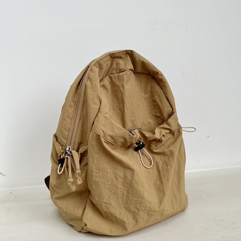 Korean Style Large Capacity Nylon Lightweight Leisure Women's Backpack