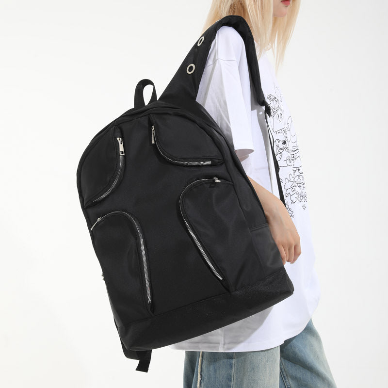 Women's & Men's High-grade Nylon Large Capacity Business Backpack