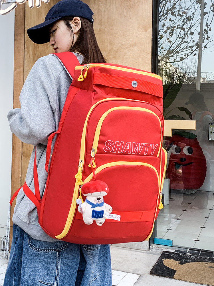 Hiking Large Capacity Badminton Tooling Style Sports Backpack