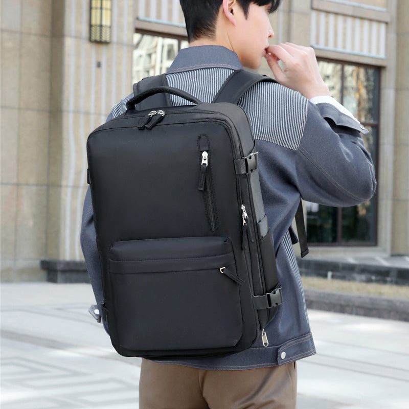 Large Capacity Expansion Leisure Multifunctional Computer Trip Lightweight Business Backpack