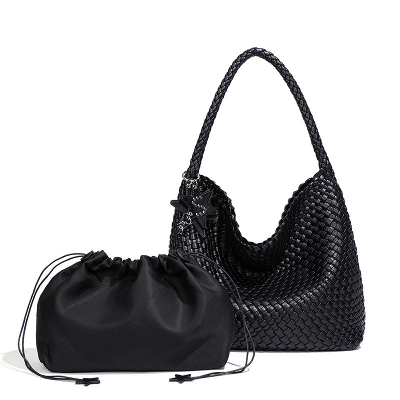 Women's Live Popular Large Gun Portable Trendy Single Underarm Fashion Bags