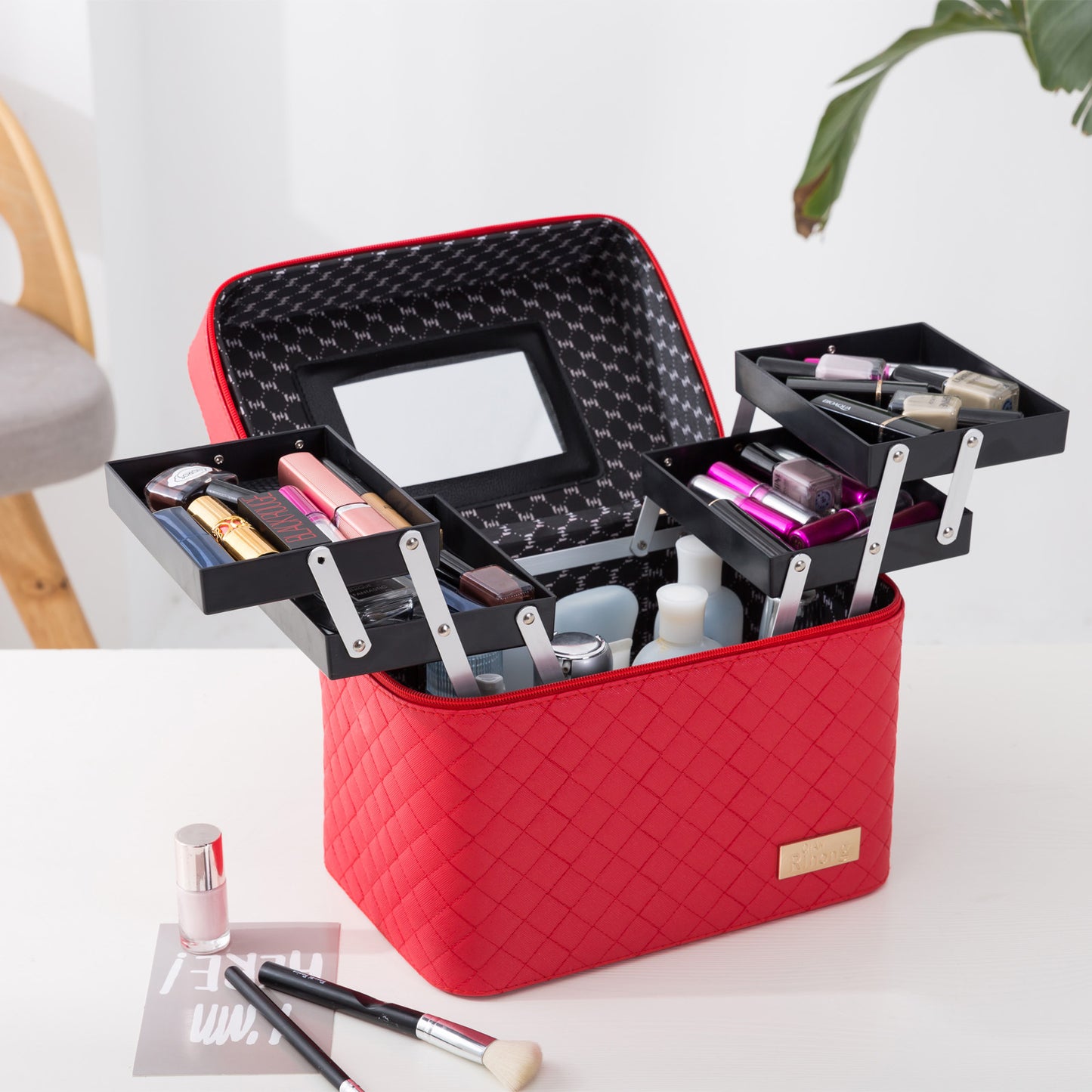 Korean Large Capacity Storage Box Jewelry Cosmetic Case