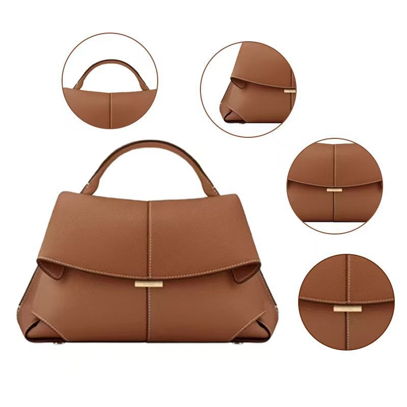 Innovative Women's Smile Vintage Leather Fashion Tote Bags