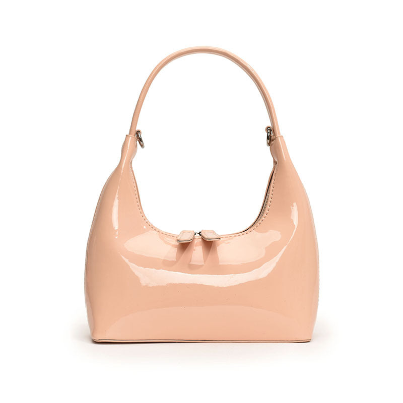 Women's Minority Fashion Glossy Textured Banquet Simple Women's Messenger Bag