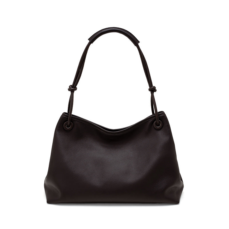 Women's Design Simple Large Capacity Underarm Commuter Tote Bag