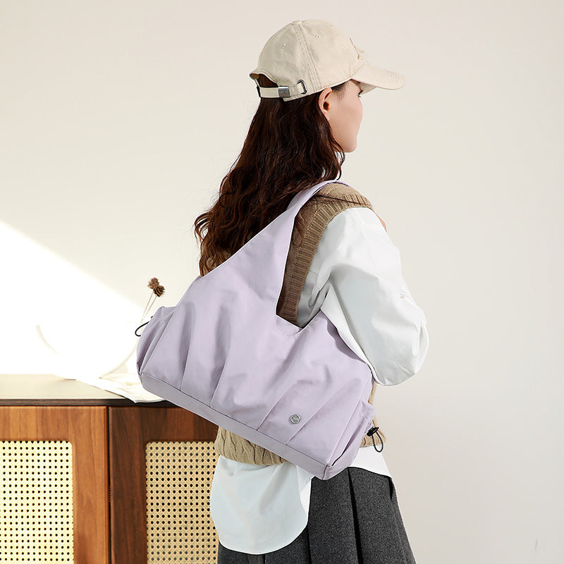 Women's Fashionable Simple Lightweight Underarm Yoga Fitness Urban Women's Shoulder Bag
