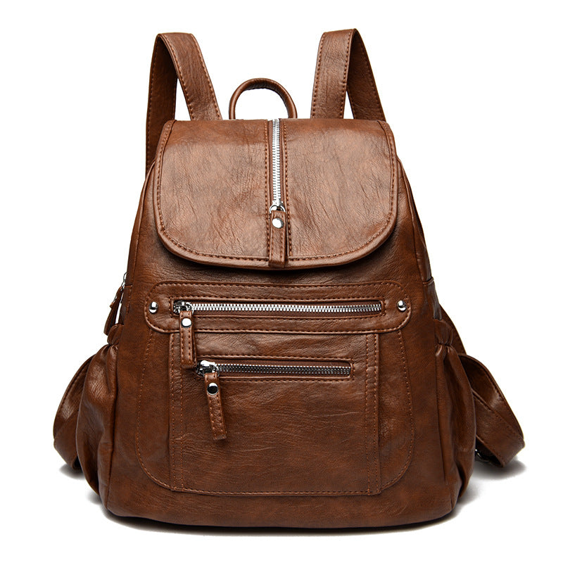 Women's American Style Trend Design Large Capacity Women's Backpack