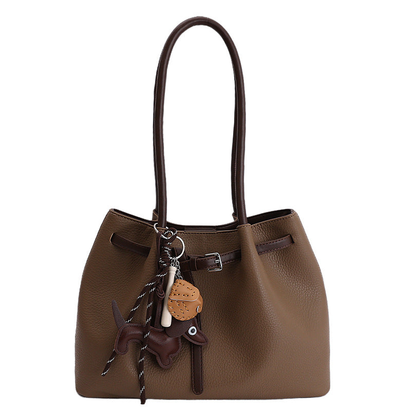 Commute Spring Advanced Texture Western Style Light Luxury Tote Bag