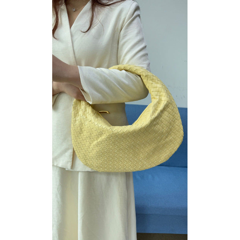 Knotted Woven Portable Underarm Fashion Large Bags