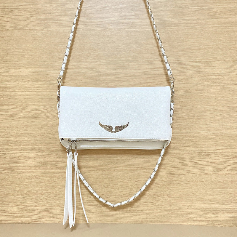 Women's Fashion Black Vintage Luxury Design Women's Messenger Bag
