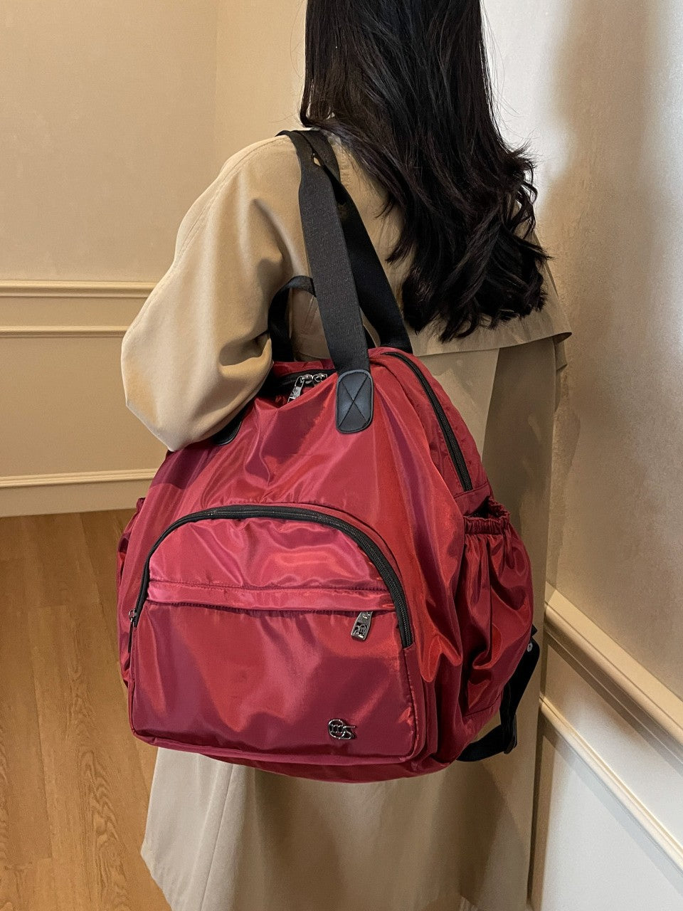 Women's Large Capacity Dry Wet Separation Insulation Layer One Backpacks
