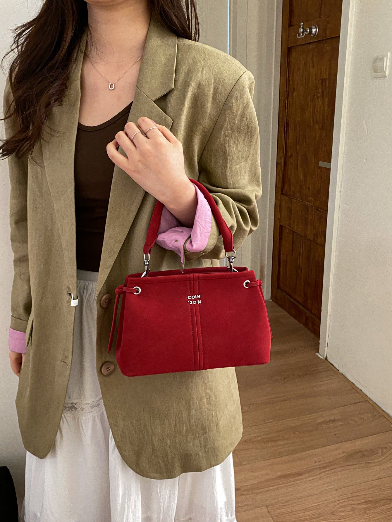 Popular Versatile Women's Niche Portable Pillow Bucket Bags