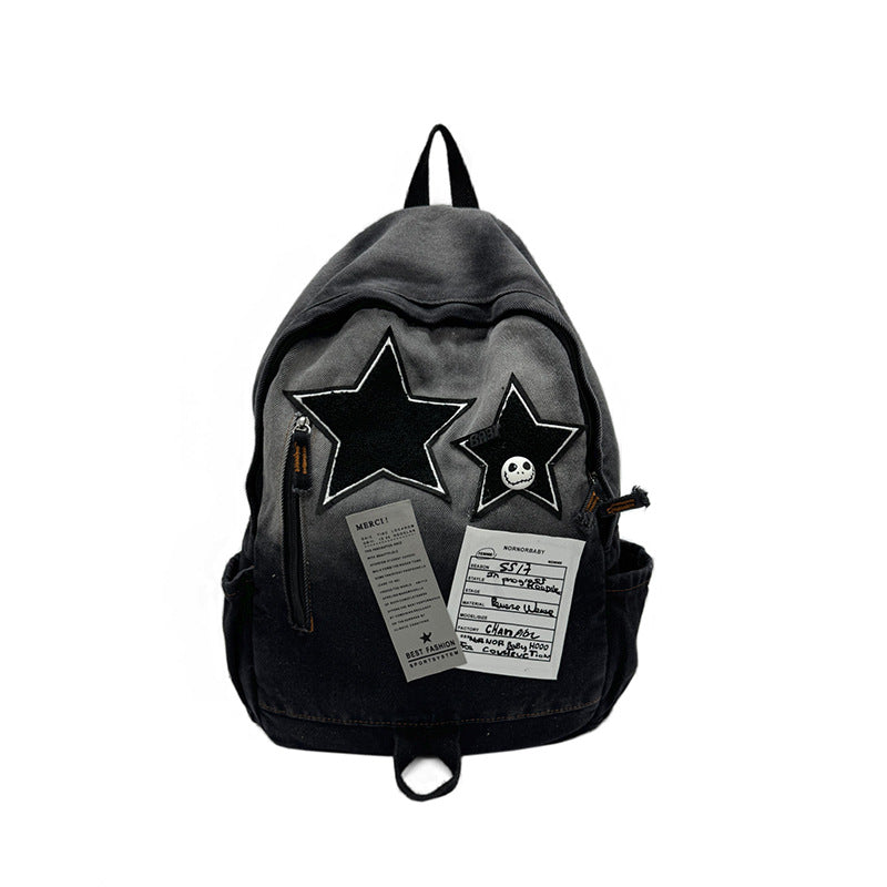 Color Matching Soft Ruffle Material Waterproof Bags