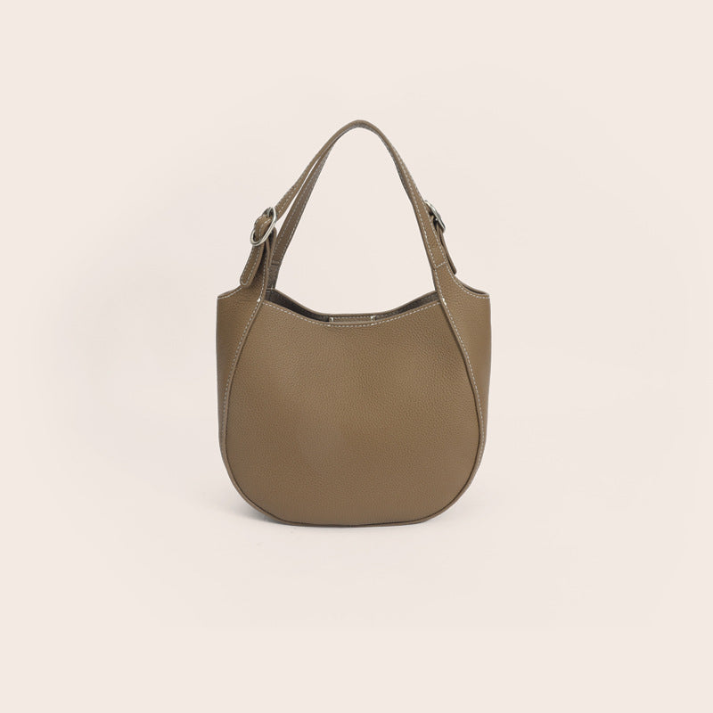 Women's Genuine Leather High-grade First Layer Cowhide Women's Handbag