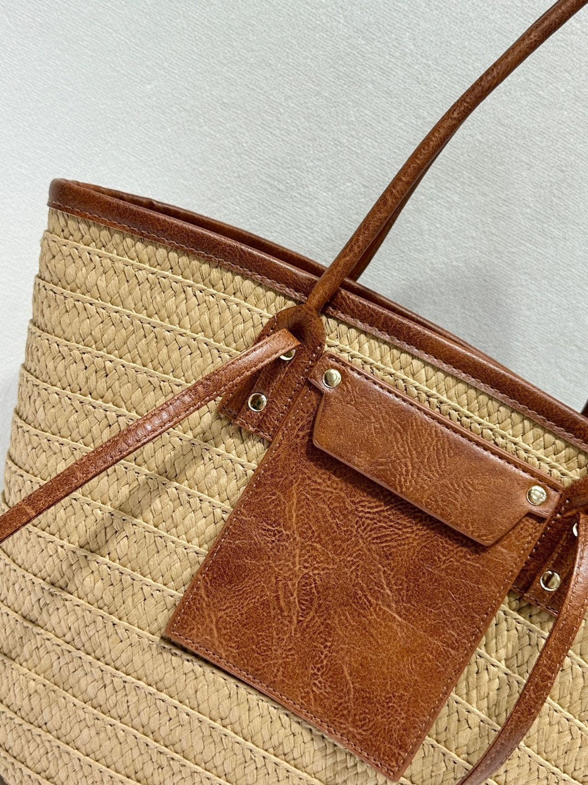 Women's Fashion Beach Large Capacity Straw Weaving Shoulder Bags