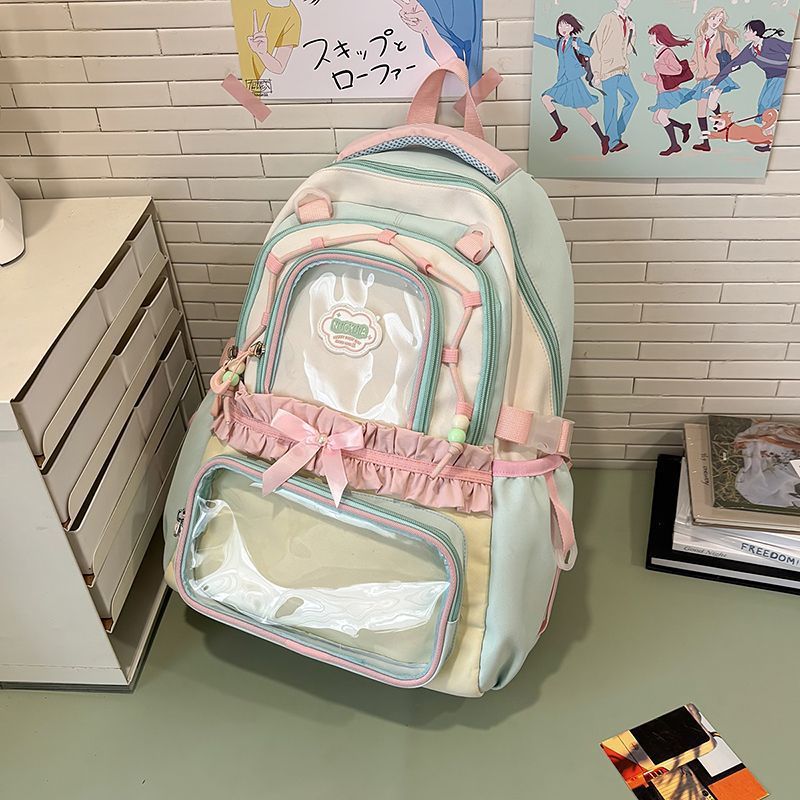 Junior High Good-looking Style Large Capacity Leisure Backpack