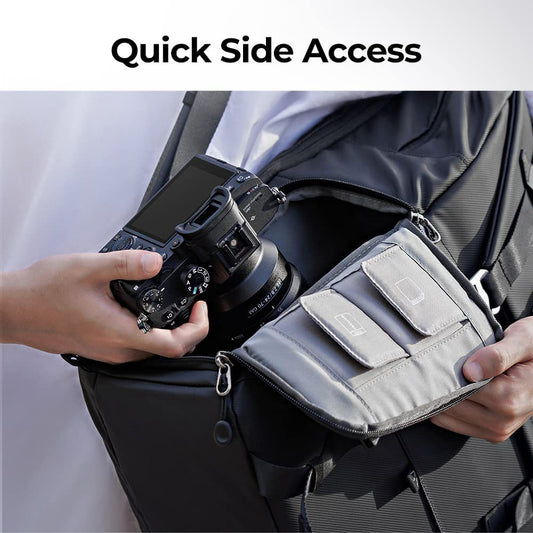 Women's & Men's Large Capacity Inch Computer Waterproof Black Bags