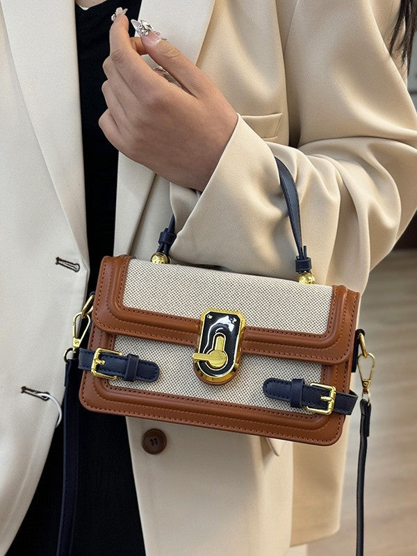 Versatile Fashion Trendy Niche High-grade Leather Small Square Bags
