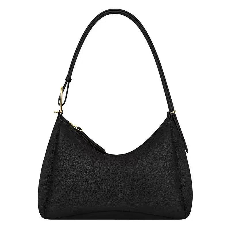 Women's Style Little Lychee Pattern Cow Leather Underarm Bag
